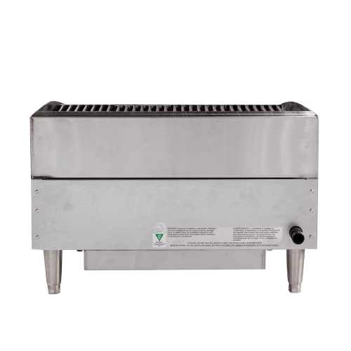 Star 6024CBF 24" Gas Charbroiler - Cast Iron Grate, Adjustable Control Valve