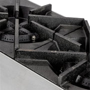 Star 602HF 12" Gas Hotplate w/ (2) Burners & Manual Controls, Convertible