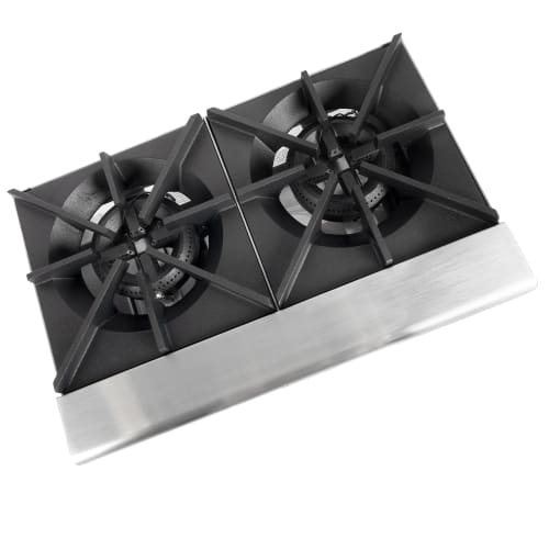 Star 602HWF 24" Gas Hotplate w/ (2) Burners & Manual Controls, Convertible