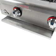 Star 602HWF 24" Gas Hotplate w/ (2) Burners & Manual Controls, Convertible