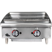 Star 6124RCBF 24" Gas Charbroiler - Adjustable Manual Controls