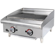 Star 6124RCBF 24" Gas Charbroiler - Adjustable Manual Controls