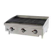 Star 6136RCBF 36" Gas Charbroiler - Adjustable Manual Controls