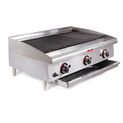 Star 6136RCBF 36" Gas Charbroiler - Adjustable Manual Controls
