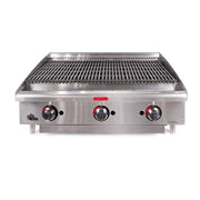Star 6136RCBF 36" Gas Charbroiler - Adjustable Manual Controls