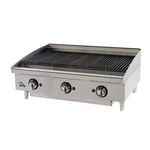 Star 6136RCBF 36" Gas Charbroiler - Adjustable Manual Controls