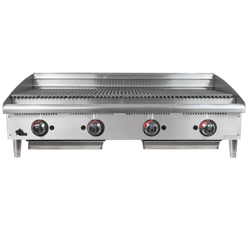 Star 6148RCBF 48" Gas Charbroiler - Adjustable Manual Controls