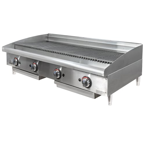 Star 6148RCBF 48" Gas Charbroiler - Adjustable Manual Controls