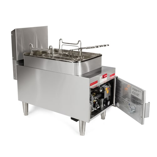 Star 615FF Countertop Gas Fryer - (1) 15 lb Vat, Natural Gas