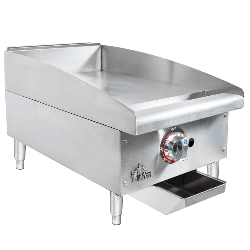 Star 615TF 15" Gas Griddle w/ Thermostatic Controls - 1" Steel Plate, Convertible