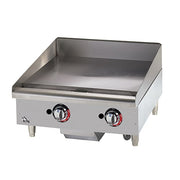 Star 624TF 24" Gas Griddle w/ Thermostatic Controls - 1" Steel Plate, Convertible
