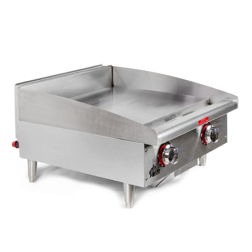 Star 624TF 24" Gas Griddle w/ Thermostatic Controls - 1" Steel Plate, Convertible