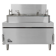 Star 630FF Countertop Gas Fryer - (1) 30 lb Vat, Twin Baskets, Natural Gas