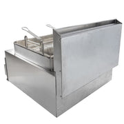 Star 630FF Countertop Gas Fryer - (1) 30 lb Vat, Twin Baskets, Natural Gas