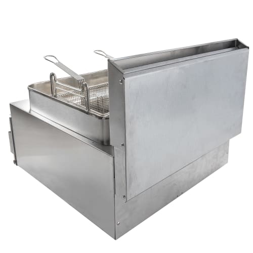 Star 630FF Countertop Gas Fryer - (1) 30 lb Vat, Twin Baskets, Natural Gas