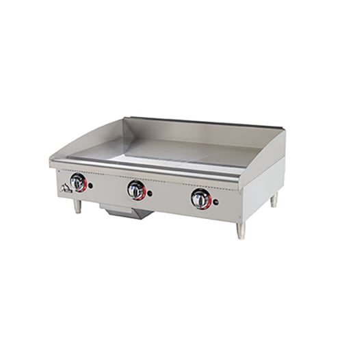 Star 636TCHSF 36" Gas Griddle w/ Thermostatic Controls - 1" Chrome Plate, Natural Gas
