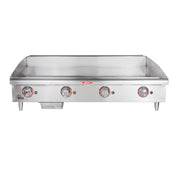 Star 648TF 48" Gas Griddle w/ Thermostatic Controls - 1" Steel Plate, Convertible