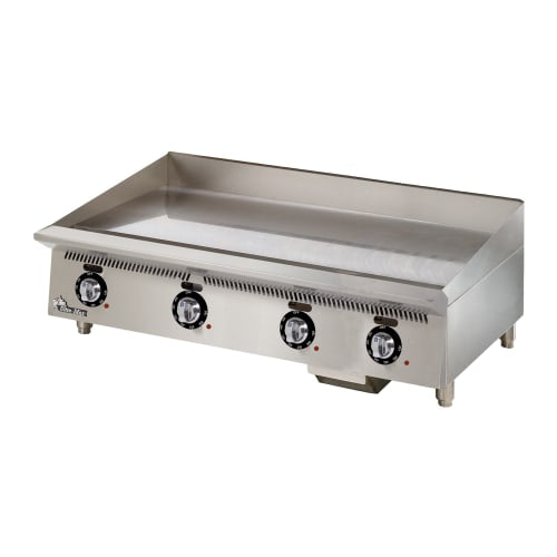 Star 748TA 48" Electric Griddle w/ Thermostatic Controls - 1" Steel Plate, 240v/1ph