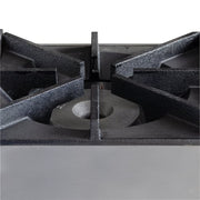 Star 802HA 12" Gas Hotplate w/ (2) Burners & Manual Controls, Convertible