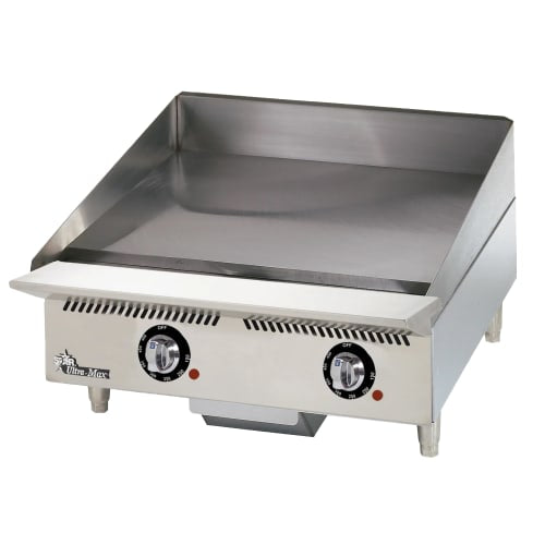 Star 824TCHSA 24" Gas Griddle w/ Thermostatic Controls - 1" Chrome Plate, Natural Gas