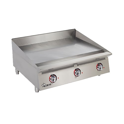 Star 836TA 36" Gas Griddle w/ Thermostatic Controls - 1" Steel Plate, Natural Gas