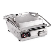 Star PST14 Single Commercial Panini Press w/ Aluminum Smooth Plates, 120v