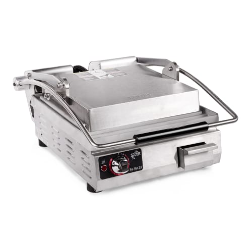Star PST14 Single Commercial Panini Press w/ Aluminum Smooth Plates, 120v