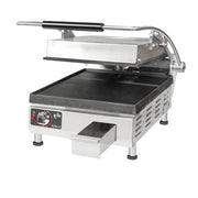 Star PST14I Single Commercial Panini Press w/ Cast Iron Smooth Plates, 120v