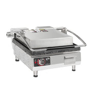 Star PST14I Single Commercial Panini Press w/ Cast Iron Smooth Plates, 120v