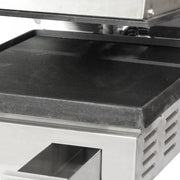 Star PST14I Single Commercial Panini Press w/ Cast Iron Smooth Plates, 120v