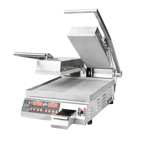 Star PST14D Double Commercial Panini Press w/ Aluminum Smooth Plates, 120v
