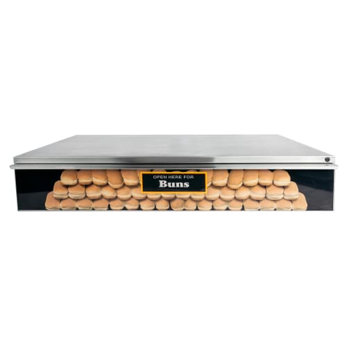 Star SS50BB Hot Dog Bun Box w/ (64) Bun Capacity