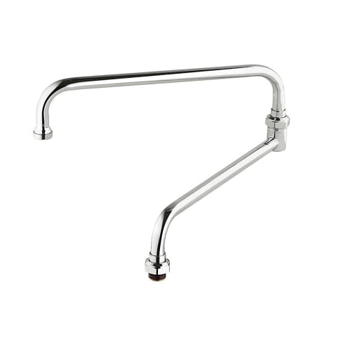 T&S 069X Double Joint Nozzle, 12" Back, 12" Front, 24" Total Length