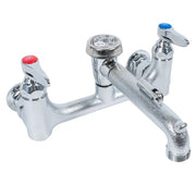 T&S B-0665-BSTR Service Sink Faucet, Vacuum Breaker Nozzle, Rough Chrome