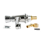 T&S B-0712-VF05 Deck Mount Metering Sill Faucet w/ Push Button Cap