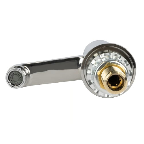 T&S B-0712-VF05 Deck Mount Metering Sill Faucet w/ Push Button Cap