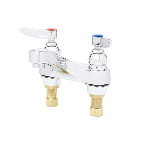 T&S B-0871 Deck Mount Lavatory Faucet w/ Lever Handles