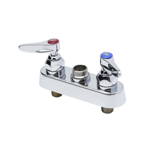 T&S B-1110-LN Faucet Workboard w/o Nozzle, 4" Centers