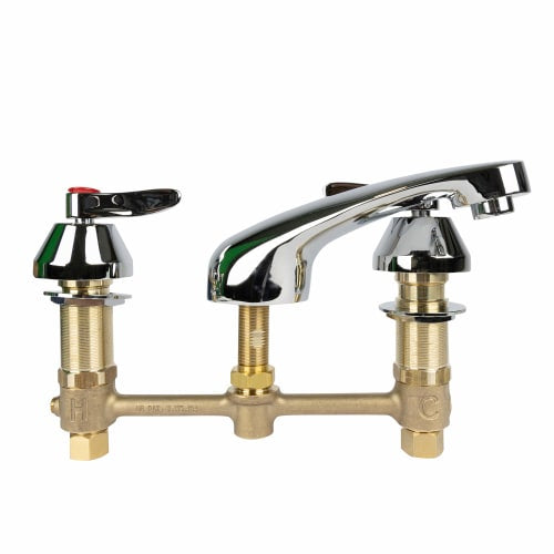 T&S B-2990 Deck Mount Lavatory Faucet w/ 5" Spout & Lever Handles