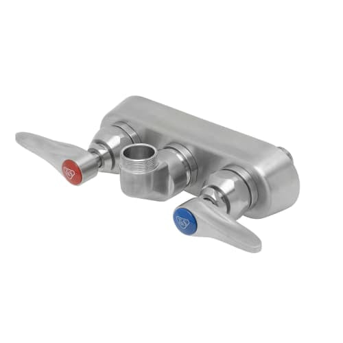 T&S S-1115-LN Wall Mount Faucet Base w/ 4" Centers - 1/2" NPT Male Inlet