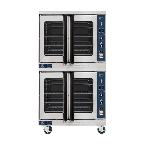 Duke E102-G Double Full Size Liquid Propane Gas Convection Oven - 40,000 BTU