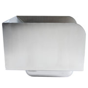 Splash Wall Mount Commercial Hand Sink w/ 9"L x 11"W x 5"D Bowl, Side Splashes (HS-GF-SS-9-9-5)