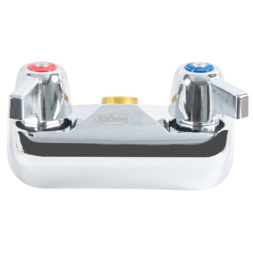 Splash Wall Mount Commercial Hand Sink w/ 9"L x 11"W x 5"D Bowl, Side Splashes (HS-GF-SS-9-9-5)