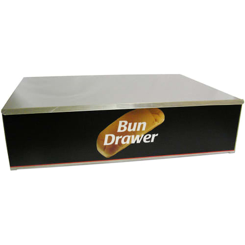 Winco 65030 Hot Dog Bun Box w/ (128) Bun Capacity