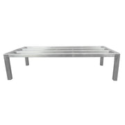 Winco ADRK-2048 48" Stationary Dunnage Rack w/ 1500 lb Capacity, Aluminum