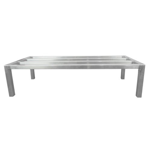 Winco ADRK-2048 48" Stationary Dunnage Rack w/ 1500 lb Capacity, Aluminum