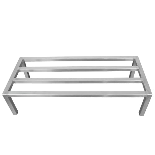 Winco ADRK-2048 48" Stationary Dunnage Rack w/ 1500 lb Capacity, Aluminum