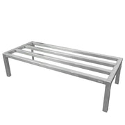 Winco ADRK-2048 48" Stationary Dunnage Rack w/ 1500 lb Capacity, Aluminum