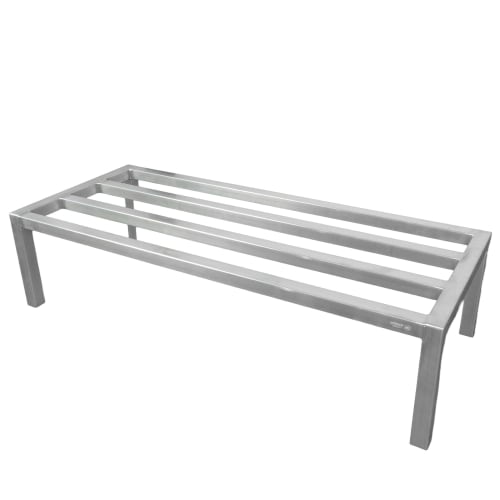 Winco ADRK-2048 48" Stationary Dunnage Rack w/ 1500 lb Capacity, Aluminum