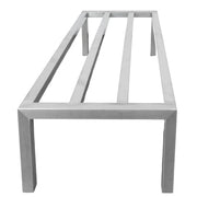 Winco ADRK-2048 48" Stationary Dunnage Rack w/ 1500 lb Capacity, Aluminum